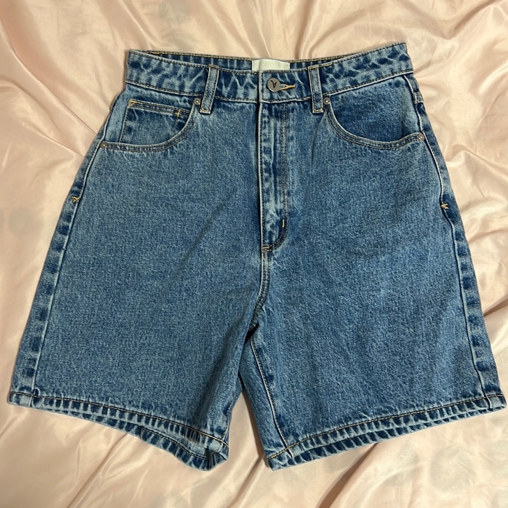 Abrand Blue Jean Shorts